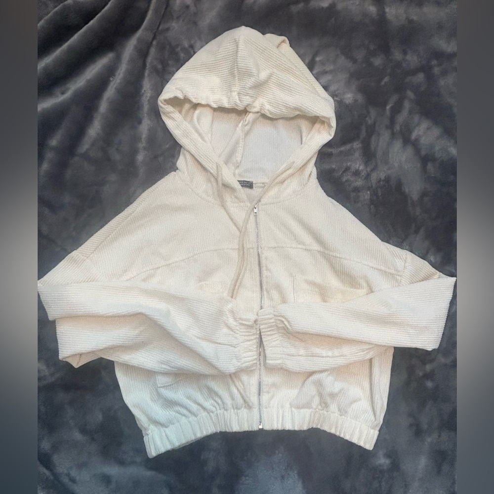 corduroy cropped jacket